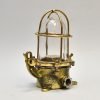 - 1st brass security light clear glass sl 470 Authentic Vintage Brass Vandal Resistant Security Wall Light