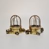 WISKA German Cargo Boat Passage Way Light - Set of Two