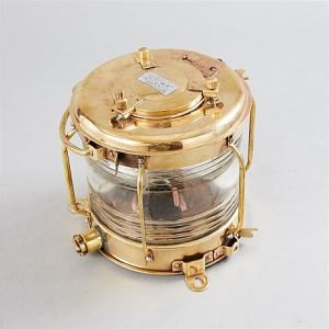 Vintage Copper Masthead Light – Authentic Maritime Lantern
