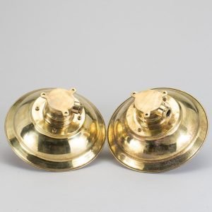 - 9682008 fullscreen Vintage Brass Ceiling Pendant Lights Nautical Pair