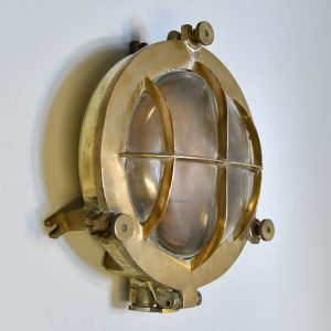- DSC 4200 Nautical Vintage Bulkhead Brass Round Light