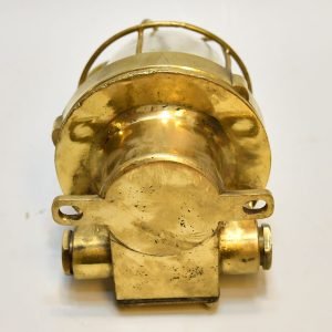 - DSC 4218 Authentic Vintage German Brass Nautical Bulkhead Security Light