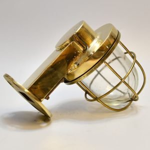 - DSC 4250 Vintage 90 Degree Brass Nautical Passageway Light – Authentic Ship Sconce