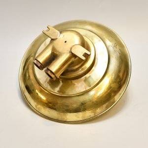 Vintage WISKA Brass Cap Pendant Light – Nautical Cargo Salvage