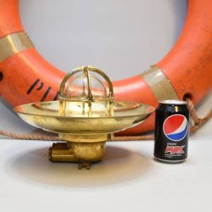 Vintage WISKA Brass Cap Pendant Light – Nautical Cargo Salvage