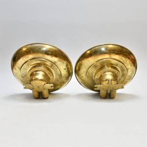 - DSC 4419 Pair of Vintage WISKA Brass Cap Pendant Lights – Nautical Cargo Salvage