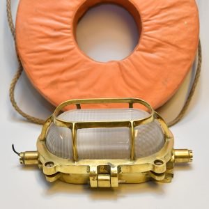 Vintage Doom Brass Ceiling Pendant Light