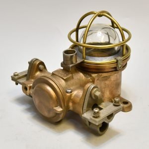 Authentic KOKSHA Brass Explosion Proof Pendant – Vintage Ship Light
