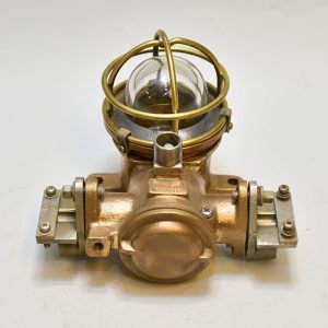 Authentic KOKSHA Brass Explosion Proof Pendant – Vintage Ship Light