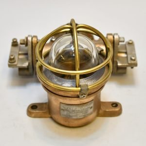 Authentic KOKSHA Brass Explosion Proof Pendant – Vintage Ship Light