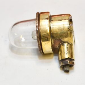 Antique Brass Security Light