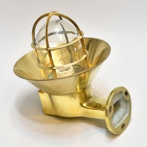 Nautical Brass Passageway Light With shade