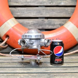 - DSC 5257 Authentic Vintage Russian Aluminium Nautical Security Light