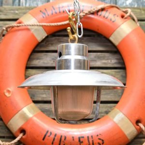 - DSC 5316 Vintage Aluminum Cap Pendant Light – Nautical Cargo Ceiling Salvage