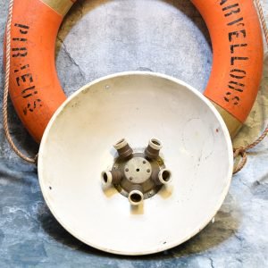 Authentic Vintage Iron Nautical Ship Salvage Spotlight