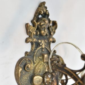 Vintage Brass Ship Figurehead – Nautical Wall Decor