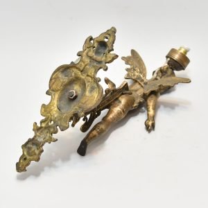 Vintage Brass Ship Figurehead – Nautical Wall Decor