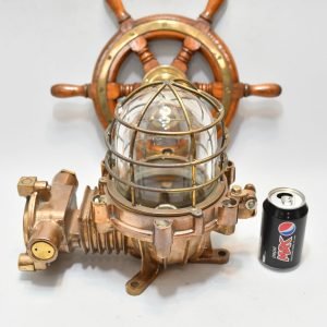 Authentic Cast Brass Nautical Marine Post Light