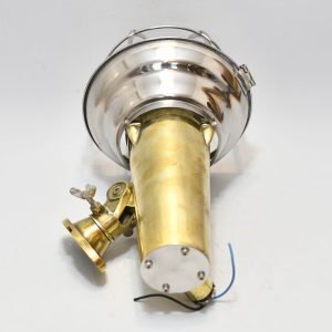 Vintage Nautical Spot Light Brass – Authentic Ship Salvage