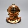 Mini Brass Diving Helmet Decor – Retro Nautical Display