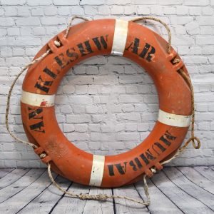 Original Vintage Perry Buoy Life Ring – Nautical Wall Decoration