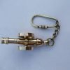 Retro Solid Brass Nautical Cannon Keyring – Maritime Gift