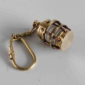 - IMG 4717 Nautical Brass Lantern Lamp Keyring