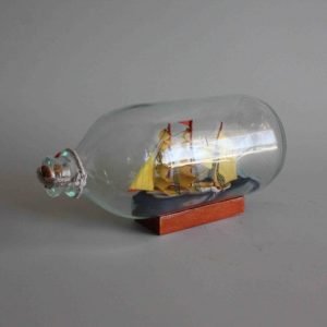 Pirate Ship in a Bottle – Nautical Decor