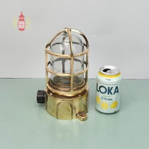 - SL 125 3 Vintage Bronze PAULUHN Bulkhead Light – Authentic USA Marine Dock Lamp