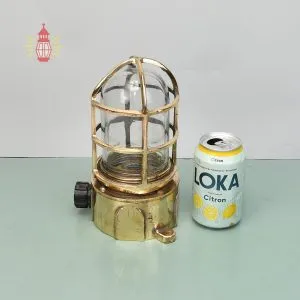 - SL 125 3 Vintage Bronze PAULUHN Bulkhead Light – Authentic USA Marine Dock Lamp