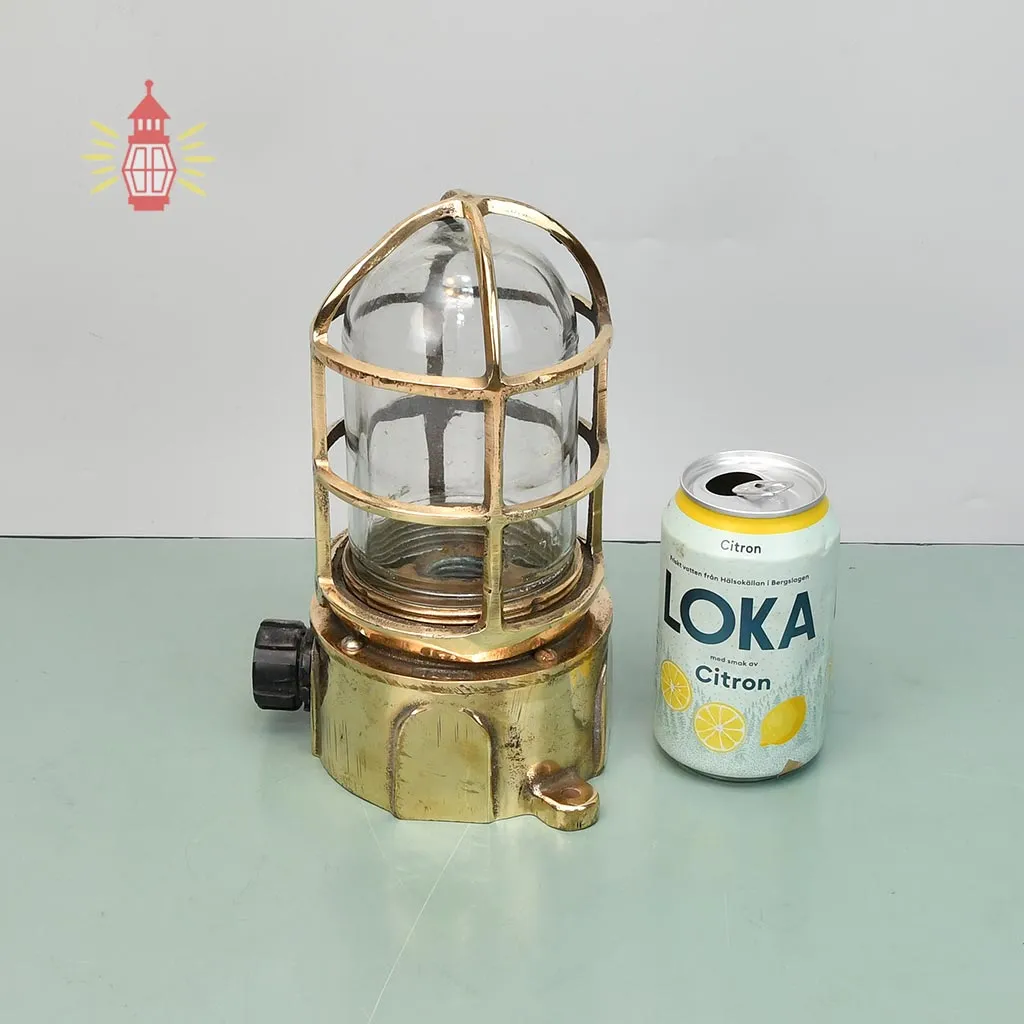 - SL 125 3 Vintage Bronze PAULUHN Bulkhead Light – Authentic USA Marine Dock Lamp