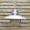 Vintage Aluminum Cap Pendant Light – Nautical Cargo Ceiling Salvage