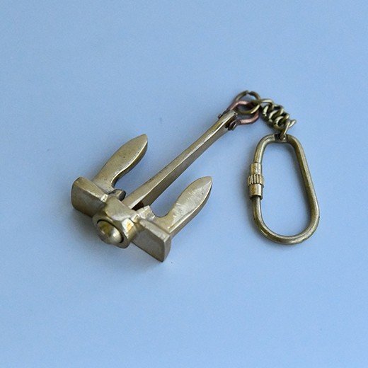 - anchor brass key holder 0995 Ship Anchor Solid Brass Key Holder