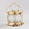 Vintage Copper and Brass Maritime Ships Masthead Light and Lanterns