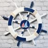 Authentic Nautical Ship Wheel Wall Decor