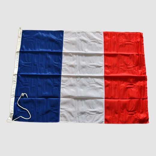 - boat flag france flag sf 000190 Authentic Salvaged Vintage French Boat Courtesy Flag