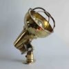 Marine Salvaged Nautical Brass Spotlight