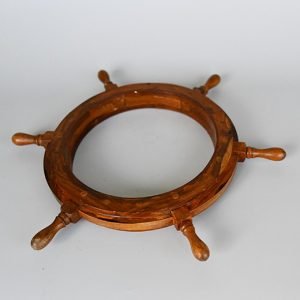 - brass marine wheels steering wheels 0751 Wooden Marine Steering Wheels -Nautical Decor