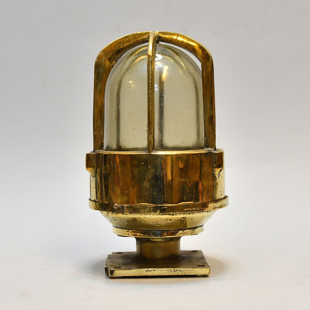 - brass security light big size sl 476 Solid Brass Nautical Style Security Light