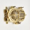 Vintage Industrial Style Capsule Brass Bulkhead Wall Light