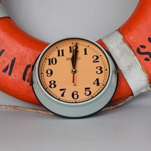 Authentic Reclaimed Seiko Supertanker Ship Clock