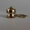 Vintage Brass Diving Helmet Keyring Nautical Gift