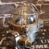 Vintage Industrial Cast Bronze and Brass Explosion Proof Lamp
