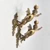 Vintage Brass Ship Figurehead – Nautical Wall Decor