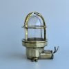 Vintage Small Brass Wiska Bulkhead Light