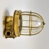 - germany security light sl 355 Authentic Vintage German Brass Nautical Bulkhead Security Light