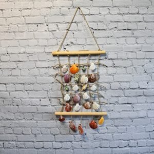 Handcrafted Nautical Hanging Seashell Wall Decor
