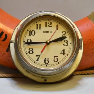 Vintage Marine Reclaimed Ships Clock by Hanil