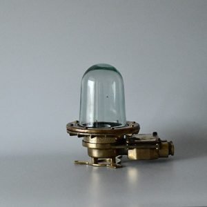 - rN original brass engine room light hMS vengeance small 0335 Genuine HMS Vengeance Brass Engine Room Light – Royal Navy Bulkhead Salvage