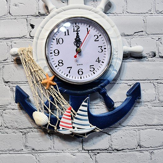Nautical Wall Clock | Ship Wheel Clocks